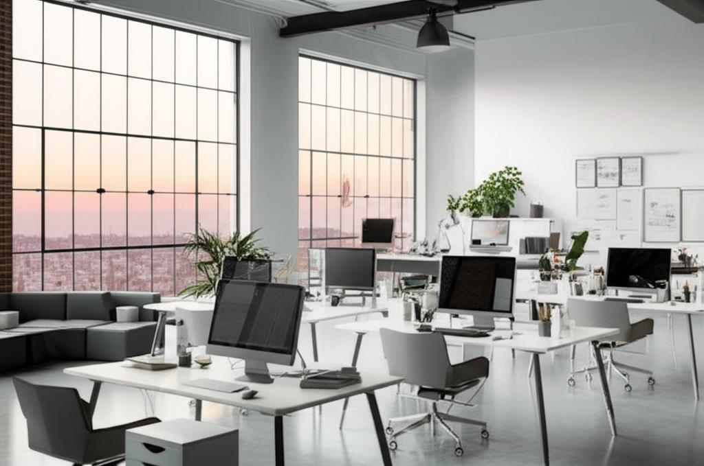 Creative studio workspace